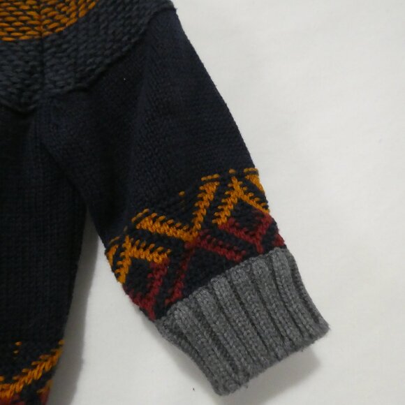 MEXX | 12-18 months | Toddler Geometric Pattern Button-Up Cardigan - Picture 12 of 14
